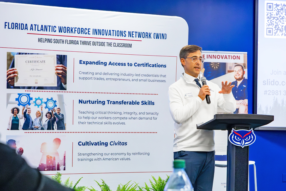FAU Launches Workforce Innovations Network (WIN) with VIP Listening Session in Broward County