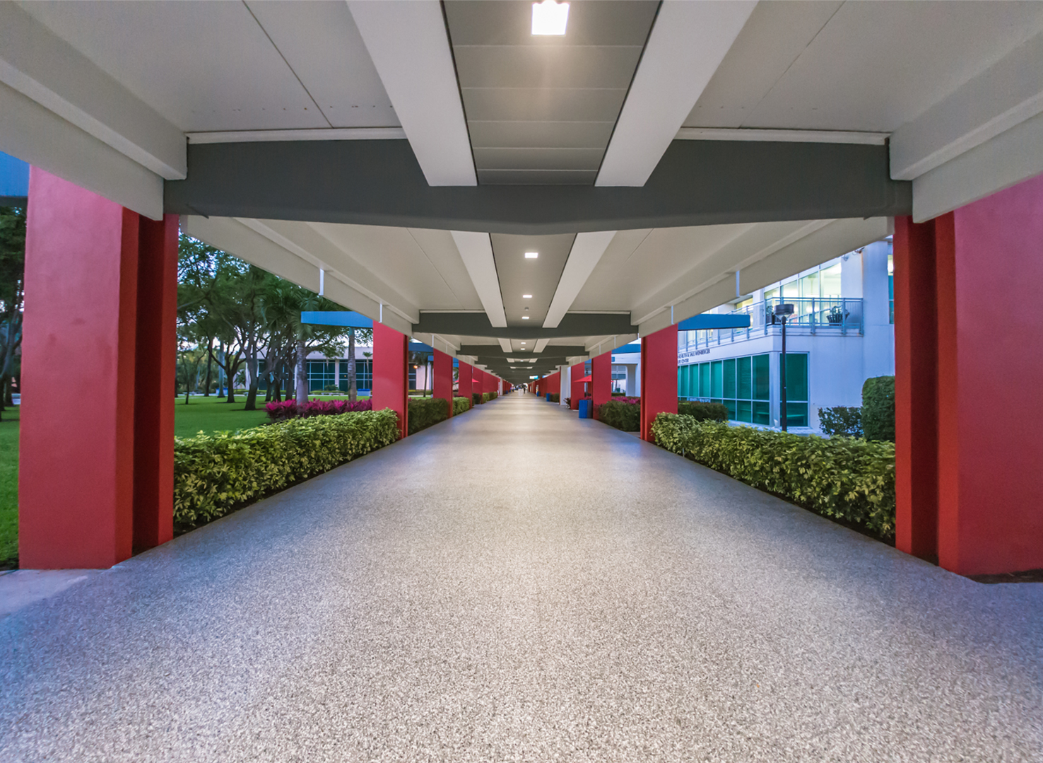View of the Breezeway